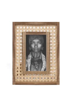 Frames-HUSK  RATTAN - Teakwood