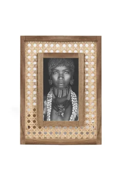 Frames-HUSK  RATTAN - Teakwood