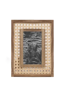 Frames-HUSK RATTAN FRAME - Teakwood