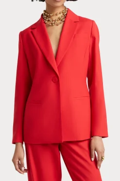 Jackets & Coats-HUSK Rene blazer - Red