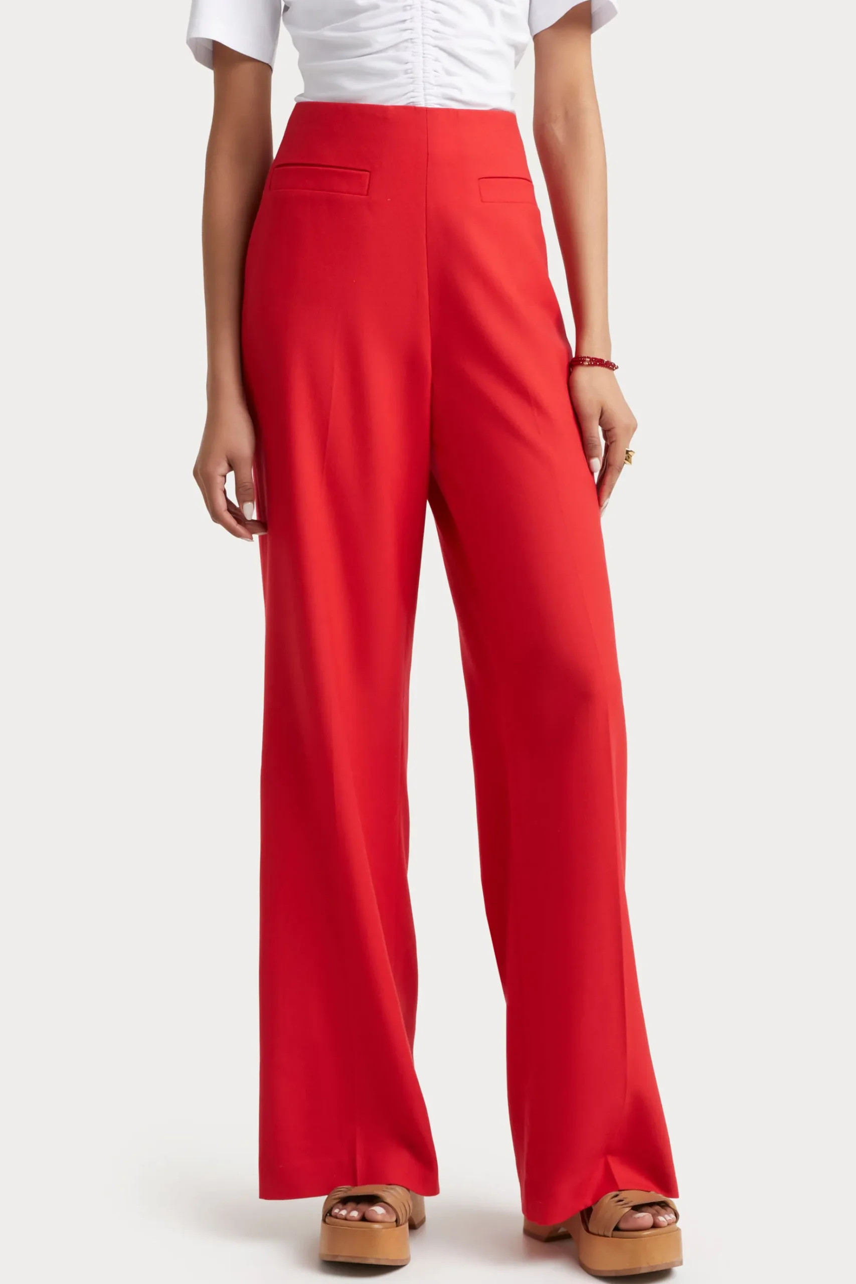 Pants-HUSK Rene pant - Red