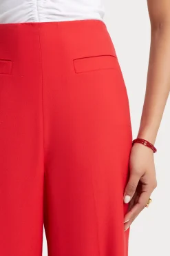 Pants-HUSK Rene pant - Red