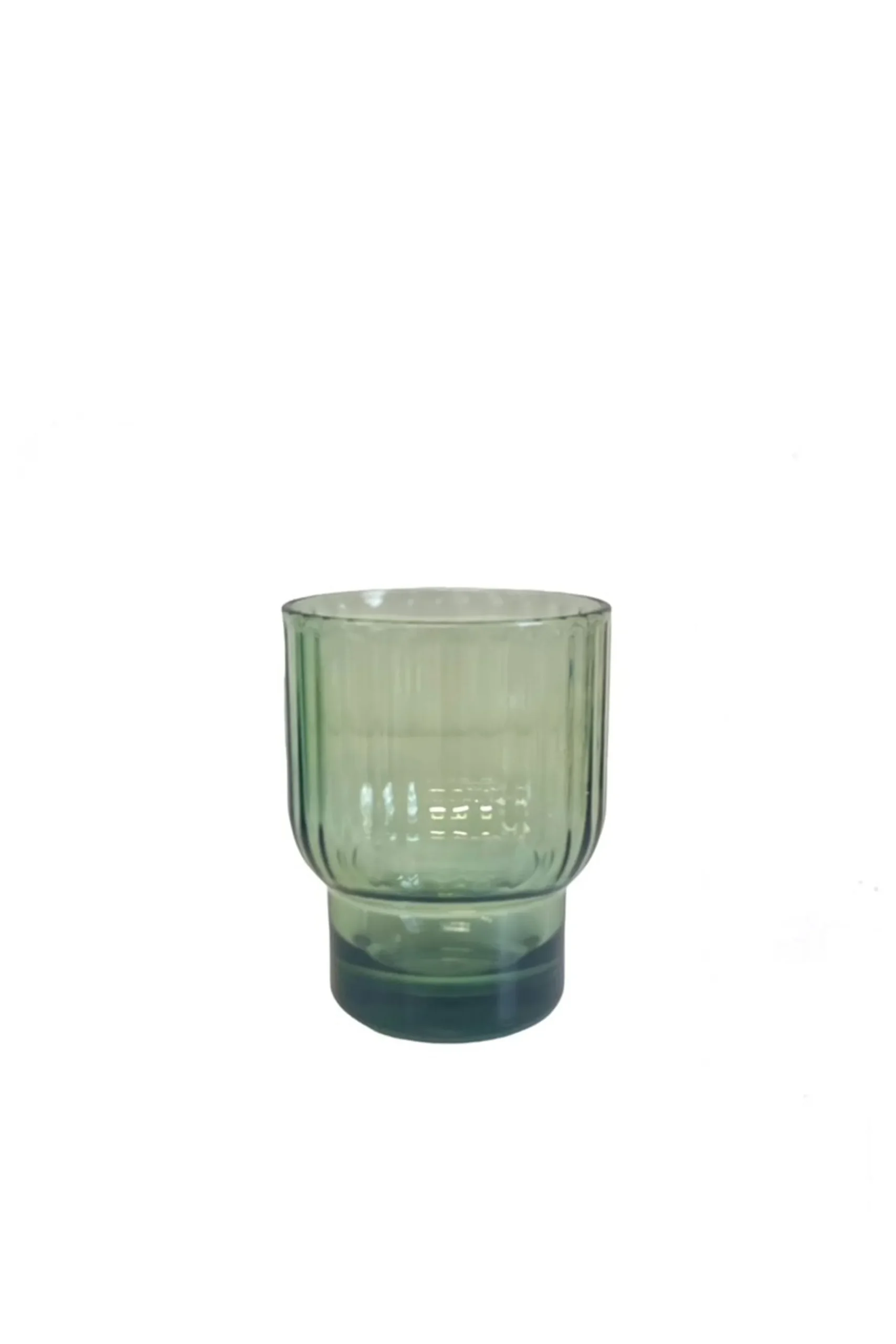 Tableware & Trays-HUSK Ribbed Tumbler - Green