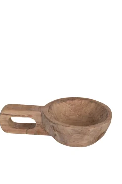Tableware & Trays-HUSK Round Vessel - Bleach