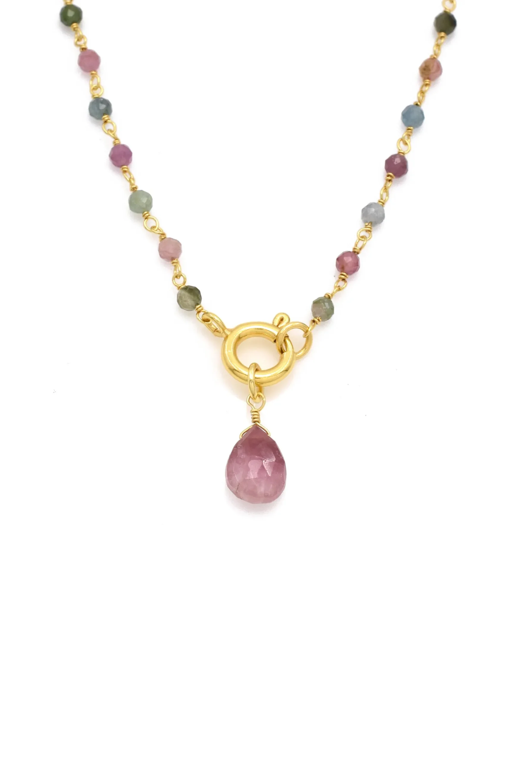 Necklaces-HUSK Selena Necklace - Multi Coloured MultiColoured