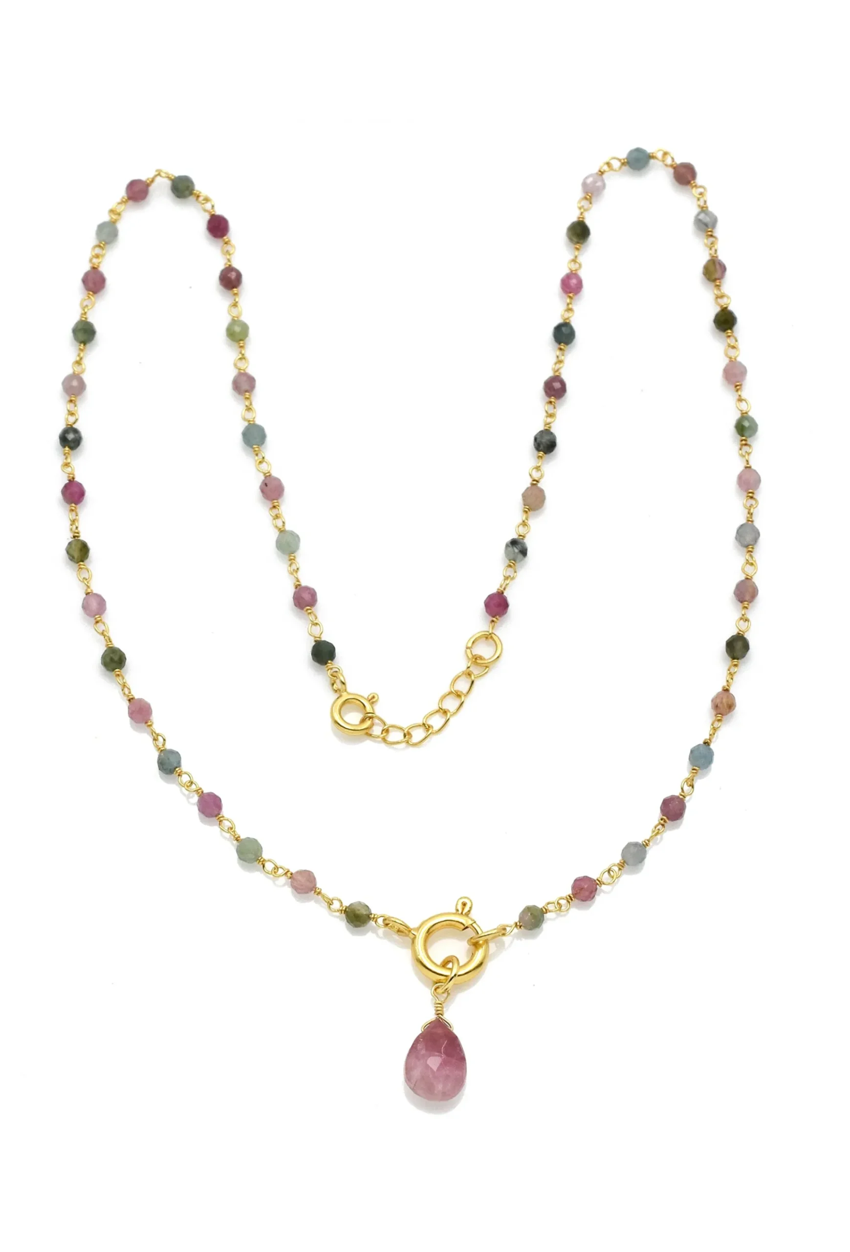 Necklaces-HUSK Selena Necklace - Multi Coloured MultiColoured