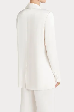 Jackets & Coats-HUSK SIENNA BLAZER - Oyster