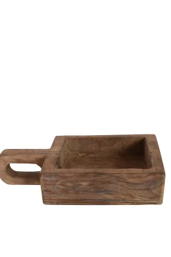 Tableware & Trays-HUSK Square Vessel - Bleach