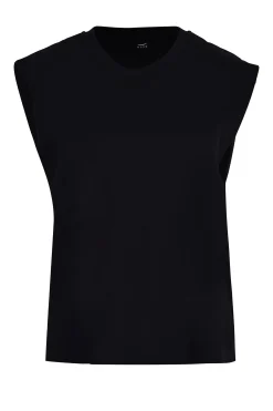 Tees & Tanks-HUSK Tailored tank - Black