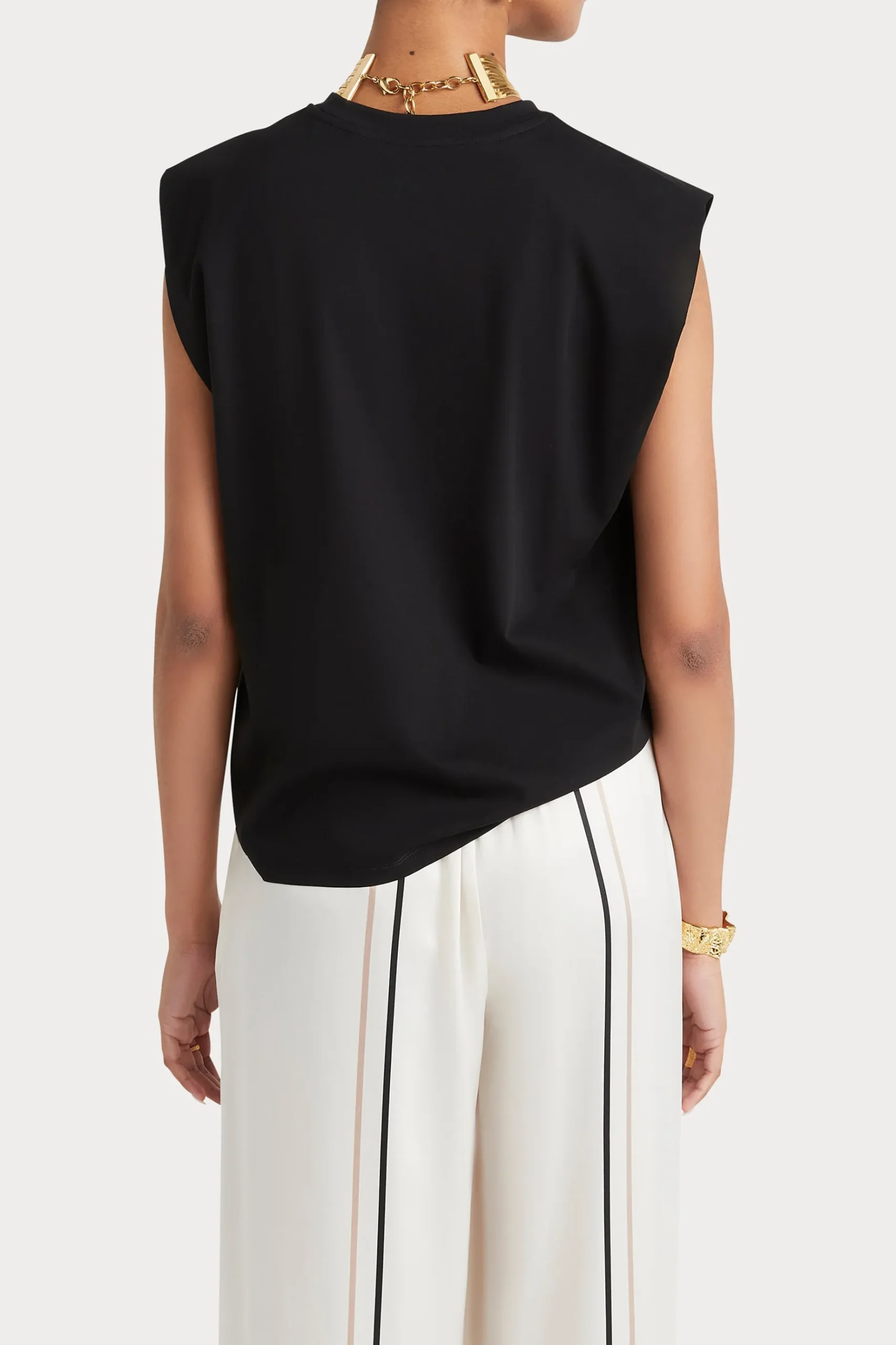 Tees & Tanks-HUSK Tailored tank - Black