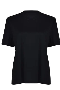 Tops-HUSK Tailored tee - Black