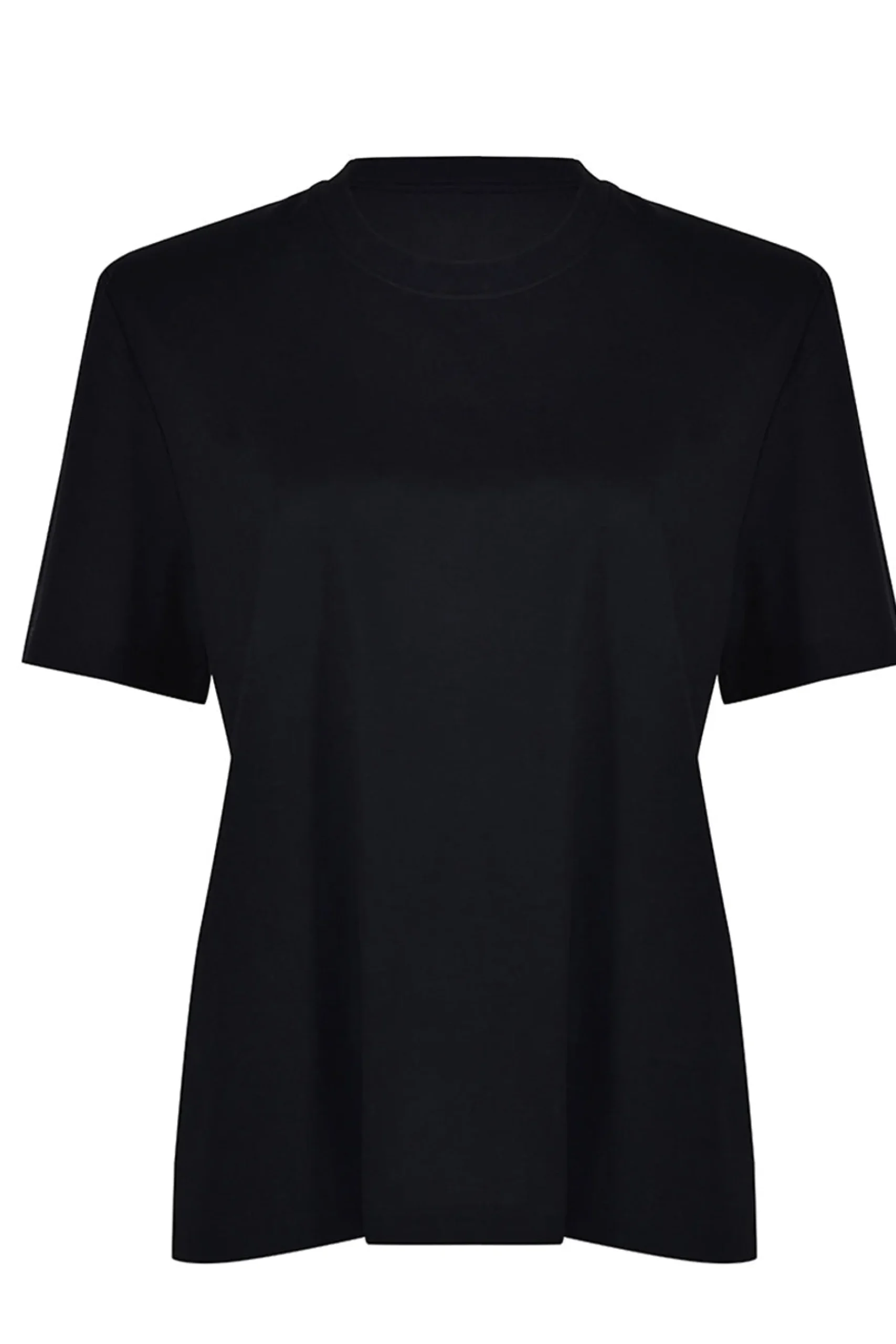 Tops-HUSK Tailored tee - Black