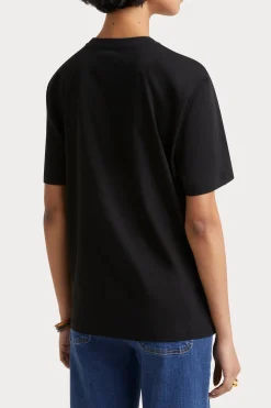 Tops-HUSK Tailored tee - Black
