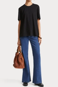 Tees & Tanks-HUSK Tailored tee - Black