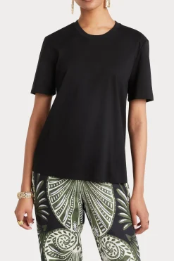 Tees & Tanks-HUSK TAILORED TEE - Black