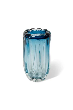 Vases & Planters-HUSK Tall Thandie - Blue