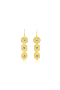 Earrings-HUSK Tela Earring - Gold