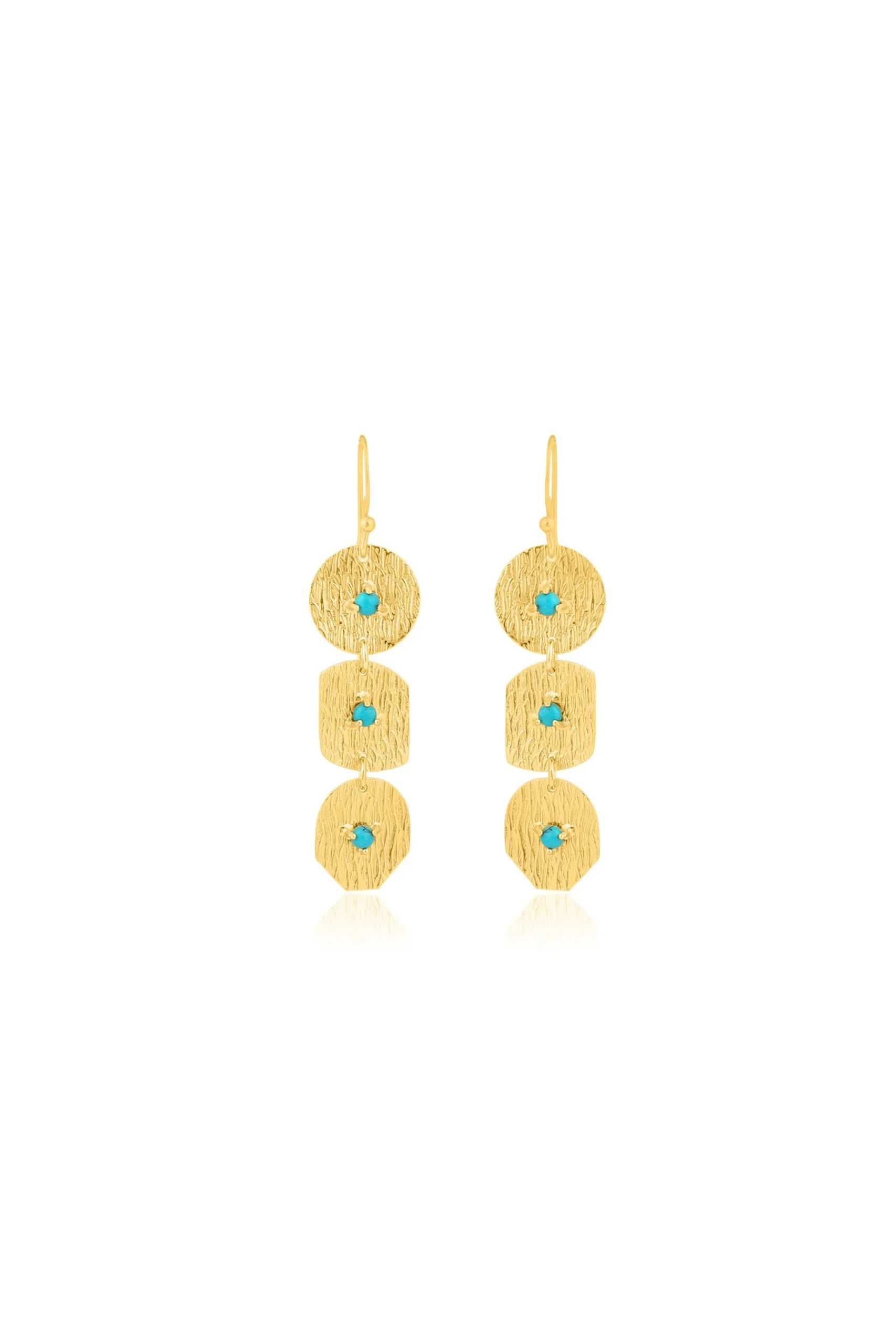 Earrings-HUSK Tela Earring - Gold