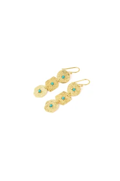 Earrings-HUSK Tela Earring - Gold