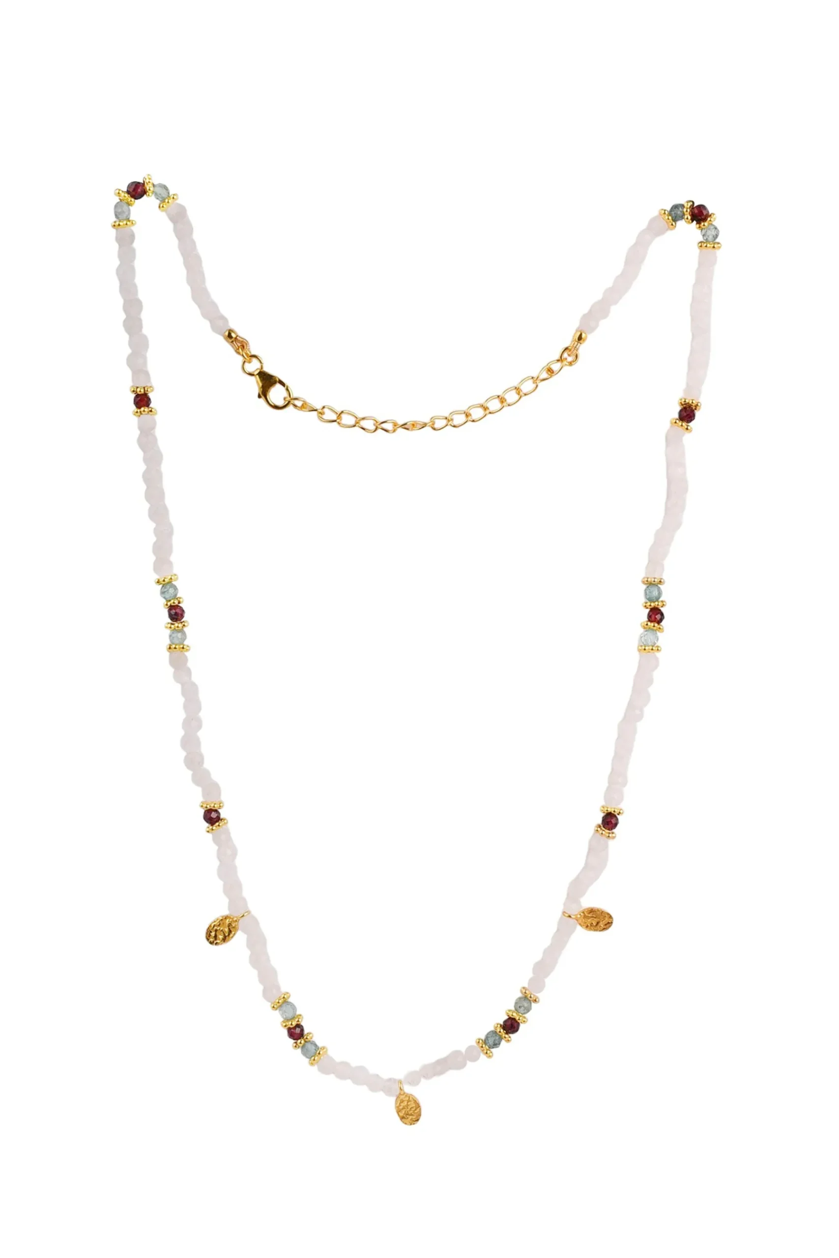 Necklaces-HUSK Tela Necklace - White
