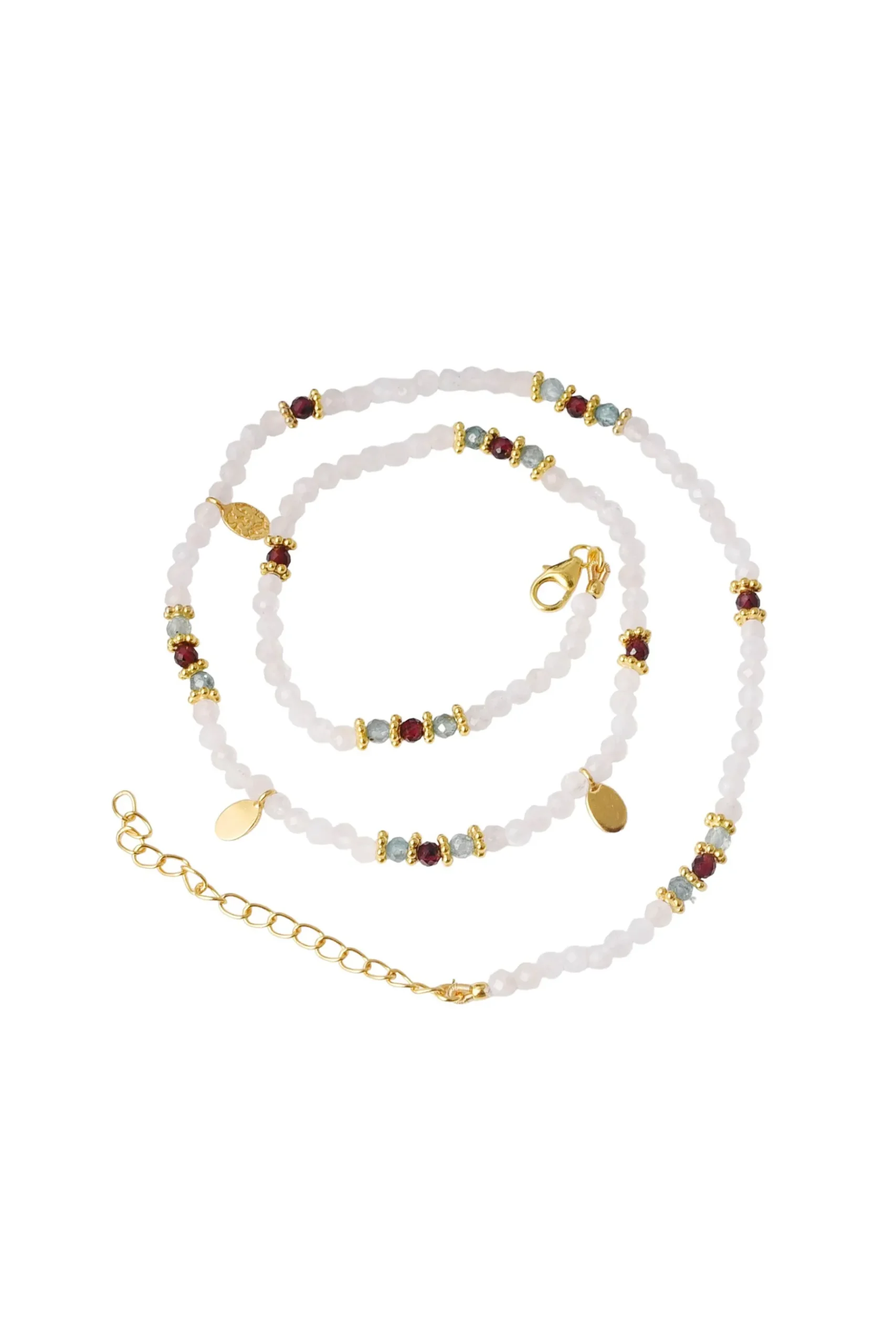 Necklaces-HUSK Tela Necklace - White