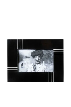 Frames-HUSK Textured Frame - Black