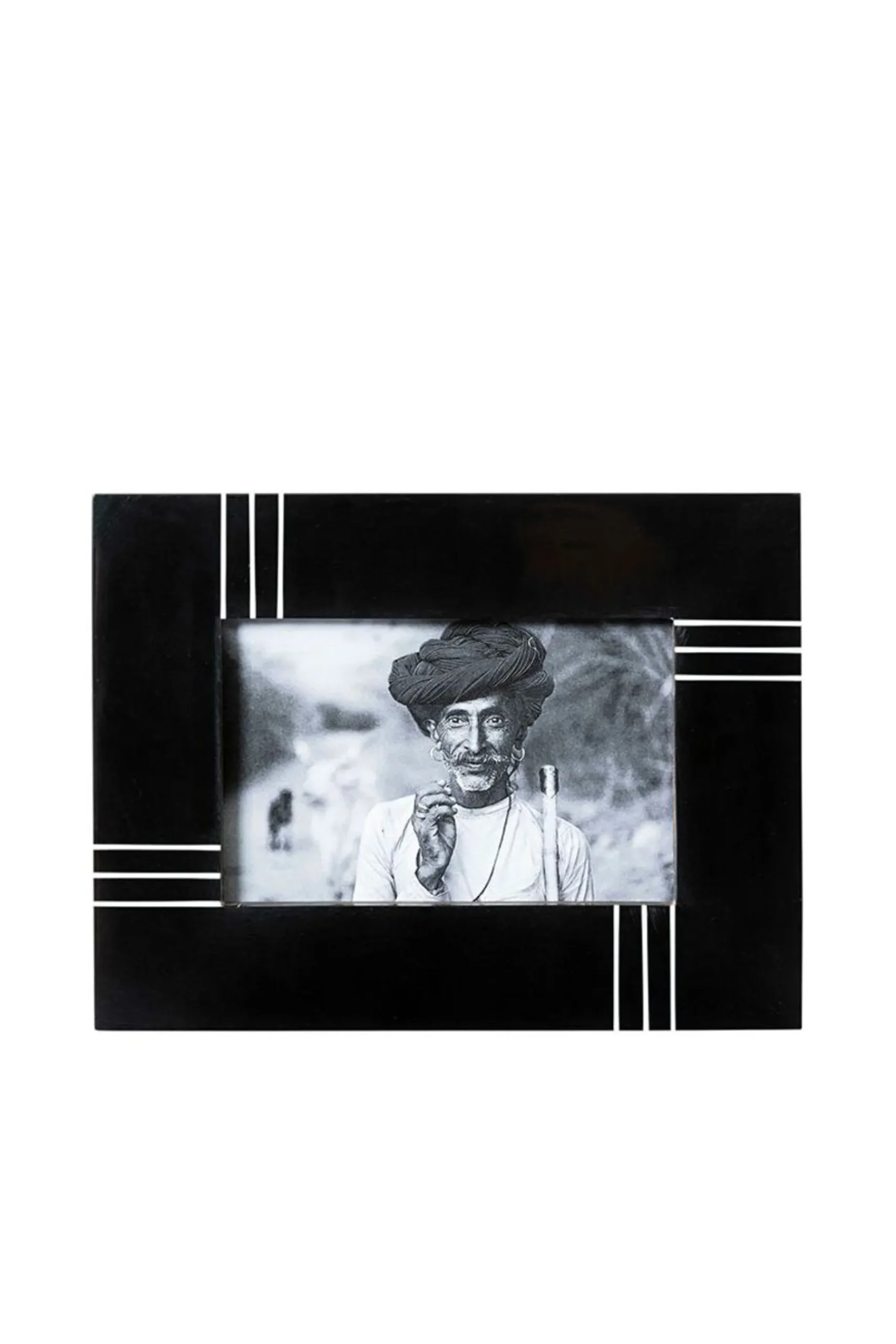 Frames-HUSK Textured Frame - Black