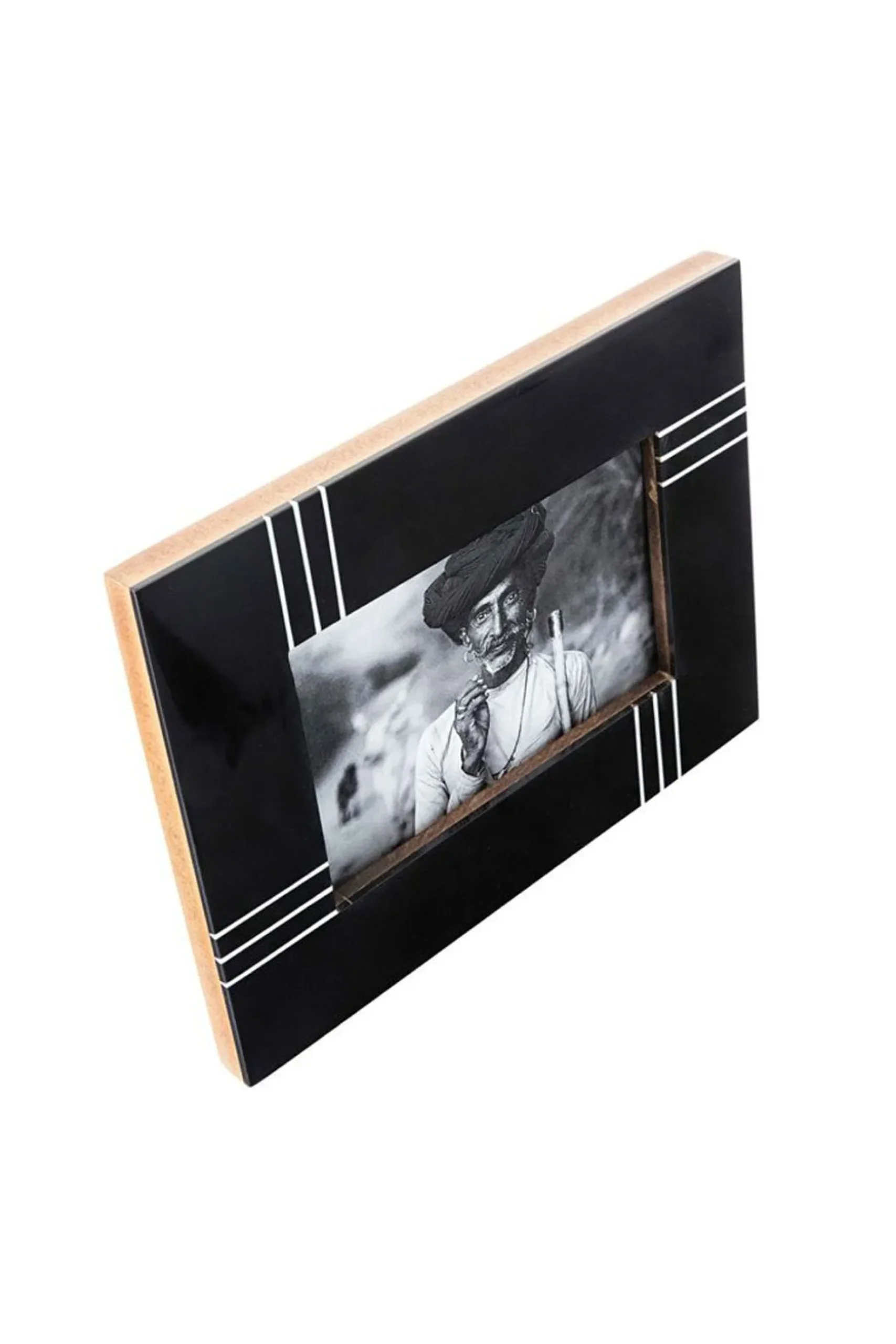 Frames-HUSK Textured Frame - Black