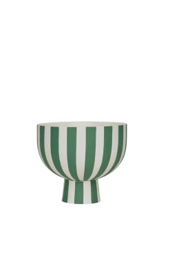 Tableware & Trays-HUSK Toppu Bowl - Green