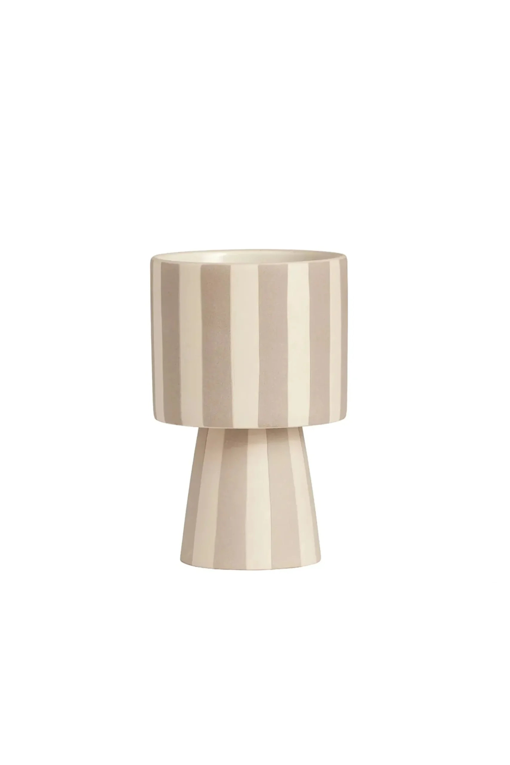Vases & Planters-HUSK Toppu Pot - Clay