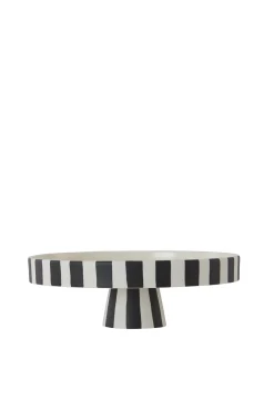 Tableware & Trays-HUSK Toppu Tray - Black & White Black&White