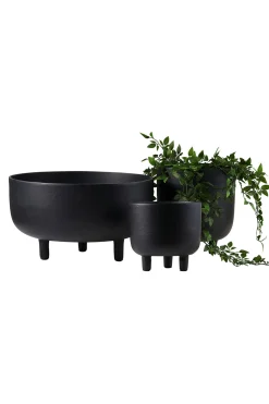 Tableware & Trays-HUSK ULA BOWL - Black