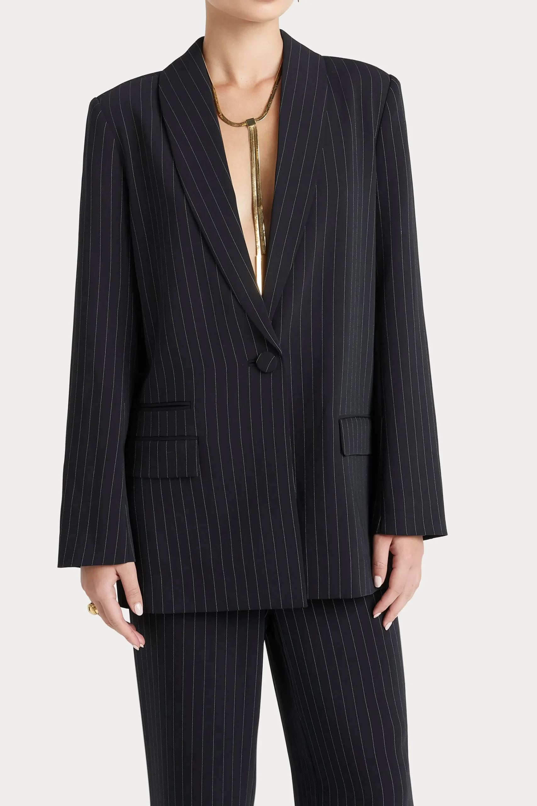Jackets & Coats-HUSK UMA BLAZER - Black