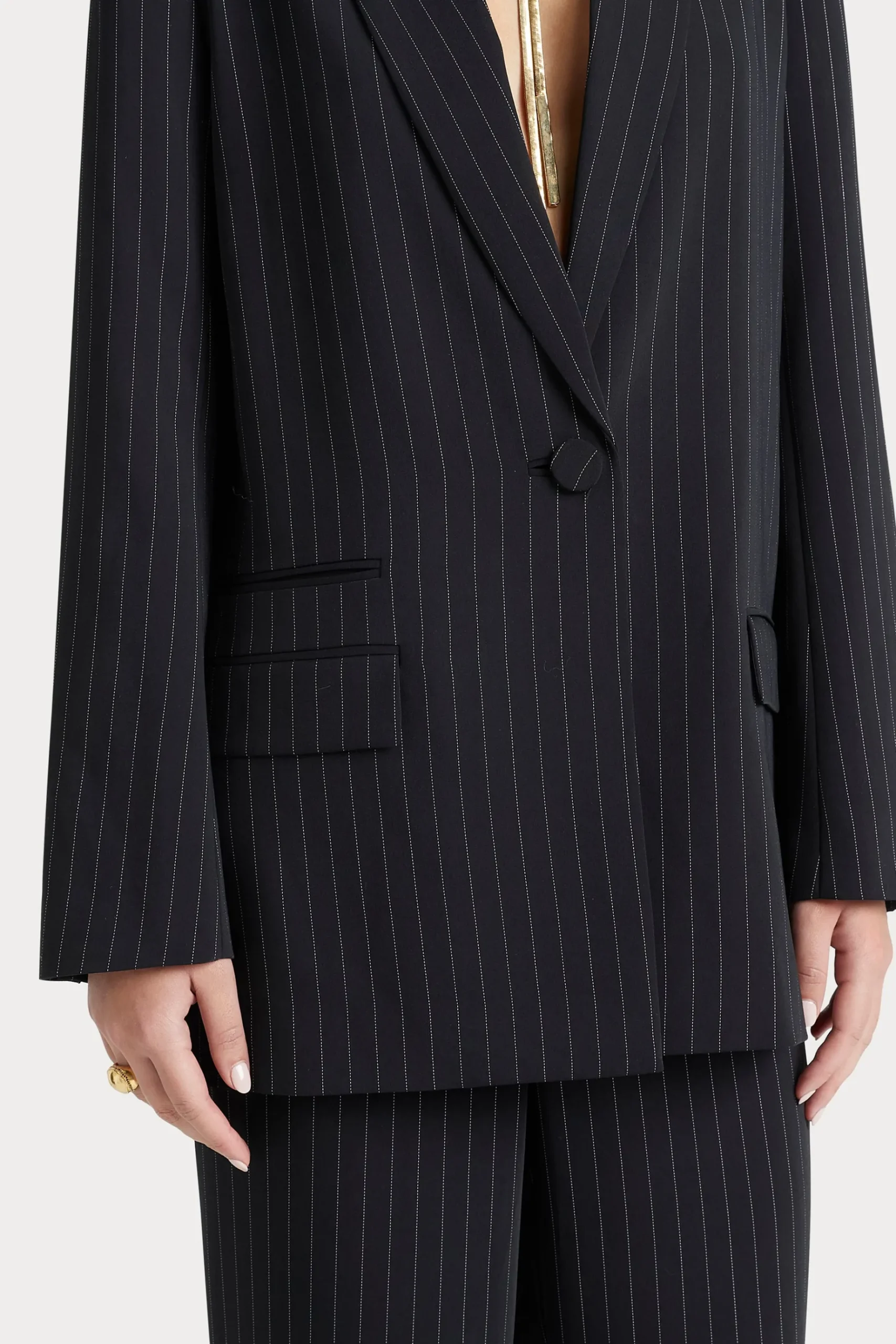 Jackets & Coats-HUSK UMA BLAZER - Black