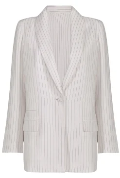 Jackets & Coats-HUSK Uma Blazer - Stripe