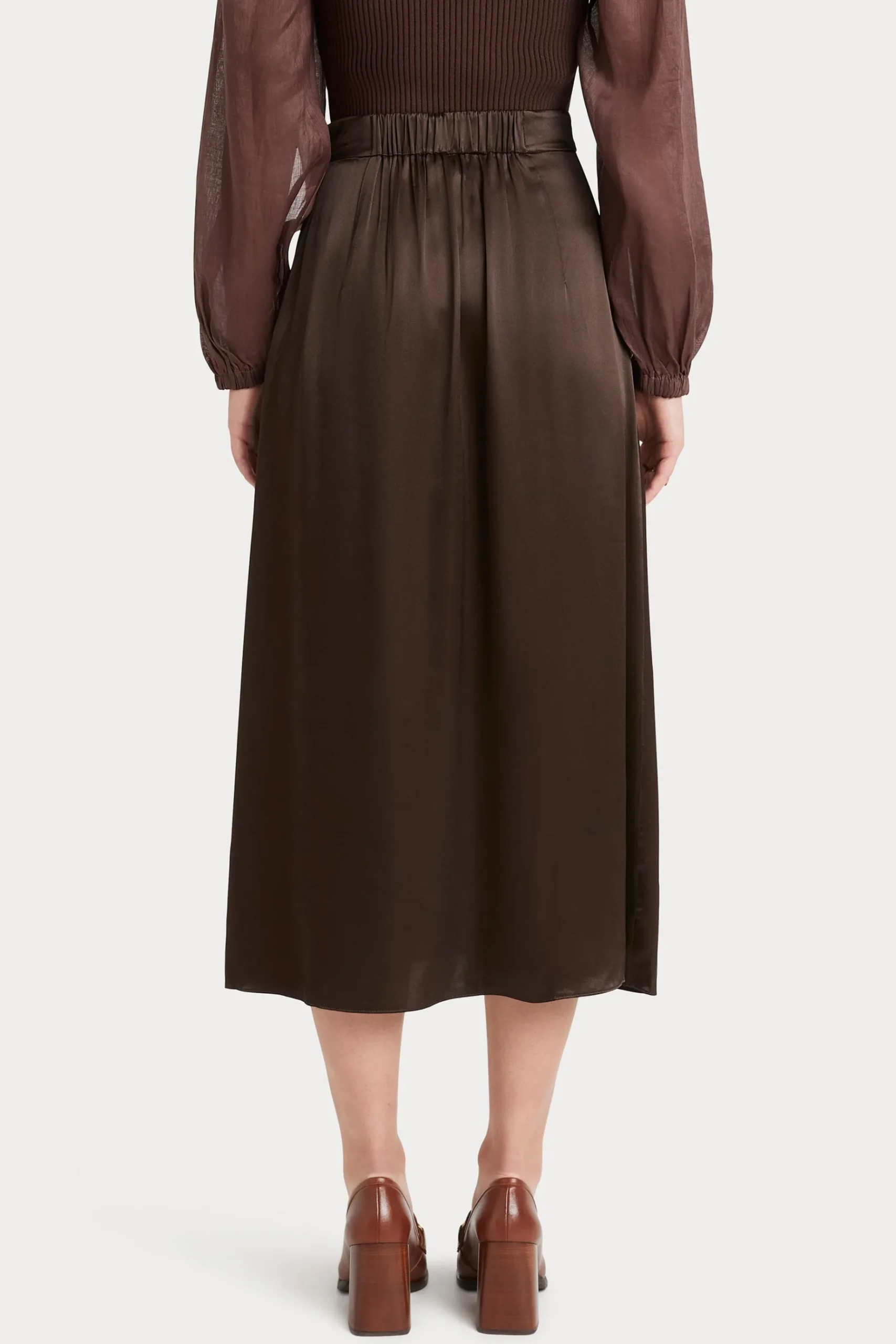 Skirts-HUSK UMA SKIRT - Chocolate