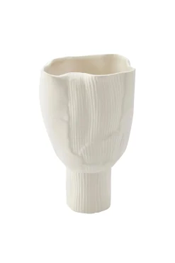 Vases & Planters-HUSK Umi Vase - Ivory