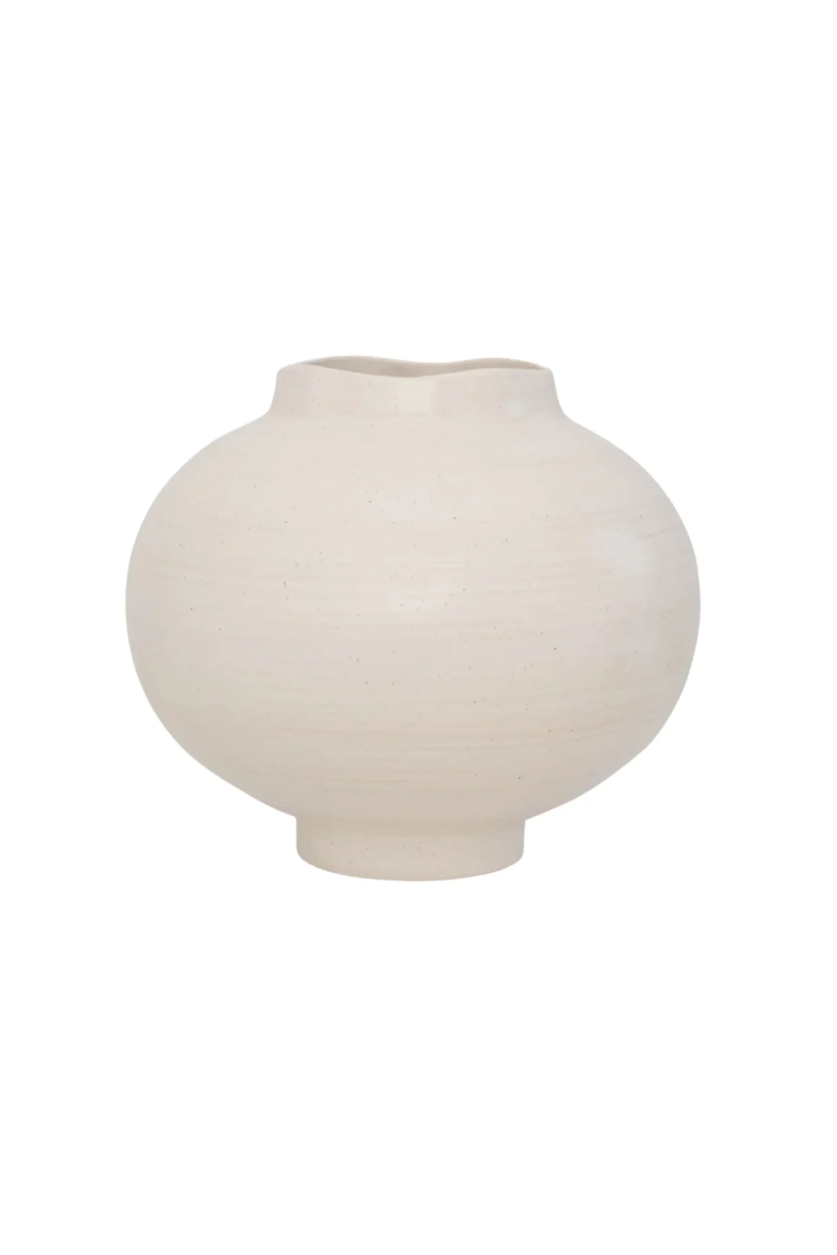 Vases & Planters-HUSK Vase Ivory HuskVaseIvory