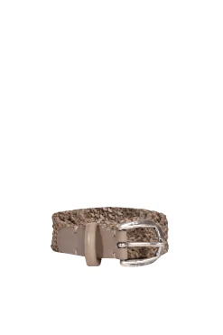 Belts-HUSK Wave Belt - Nude