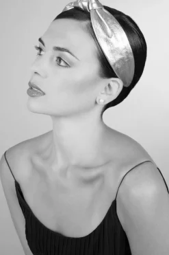Hats & Headpieces-HUSK Jennifer Ouellette Harlow Headband - Silver