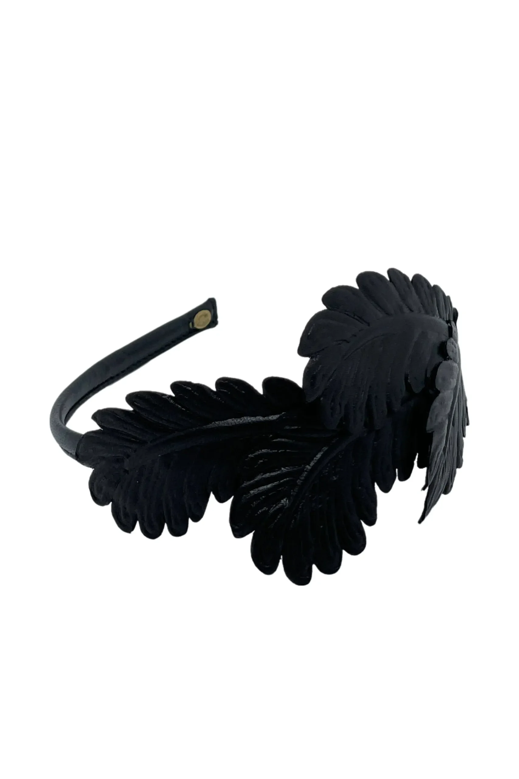 Hats & Headpieces-HUSK Jennifer Ouellette Lea Heandband - Black