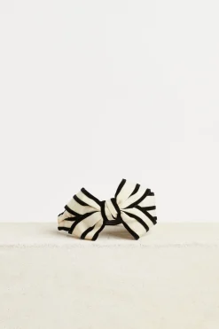 Hats & Headpieces-HUSK Jennifer Ouellette Lina Headband - Black & White Black&White