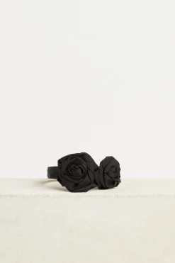 Hats & Headpieces-HUSK Jennifer Ouellette Rosa Headband - Black