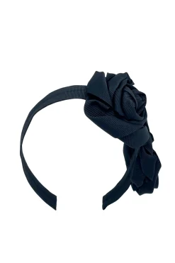 Hats & Headpieces-HUSK Jennifer Ouellette Rosa Headband - Black