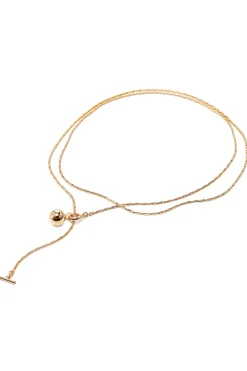 Earrings-HUSK Jenny Bird Constance Chain - Gold
