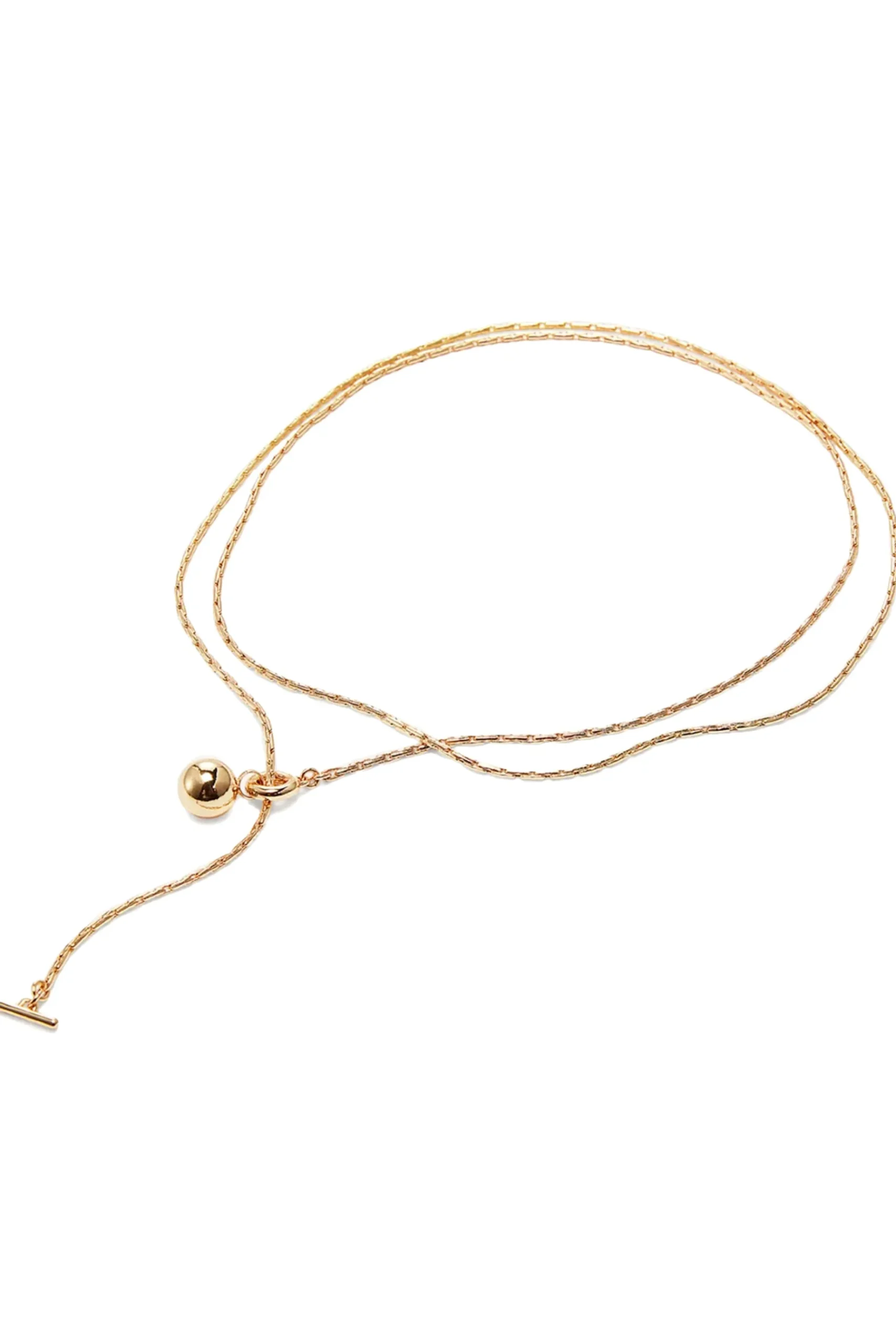 Earrings-HUSK Jenny Bird Constance Chain - Gold