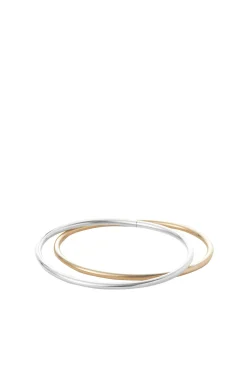 Bracelets-HUSK Jenny Bird Dane Bangles - Silver & Gold Silver&Gold