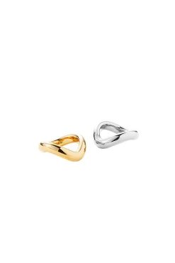 Rings-HUSK Jenny Bird Ola Ring - Silver & Gold Silver&Gold