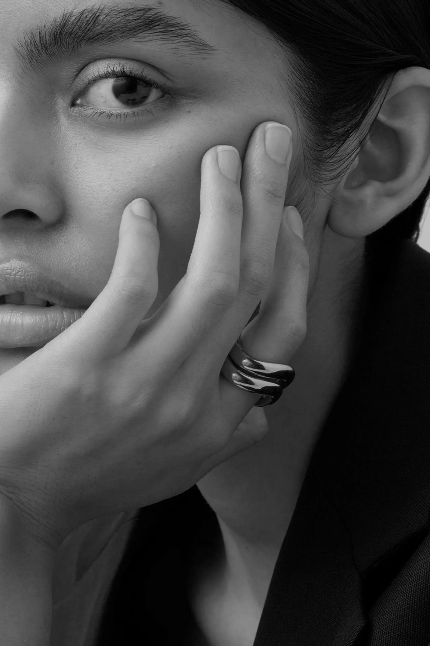 Rings-HUSK Jenny Bird Ola Ring - Silver & Gold Silver&Gold