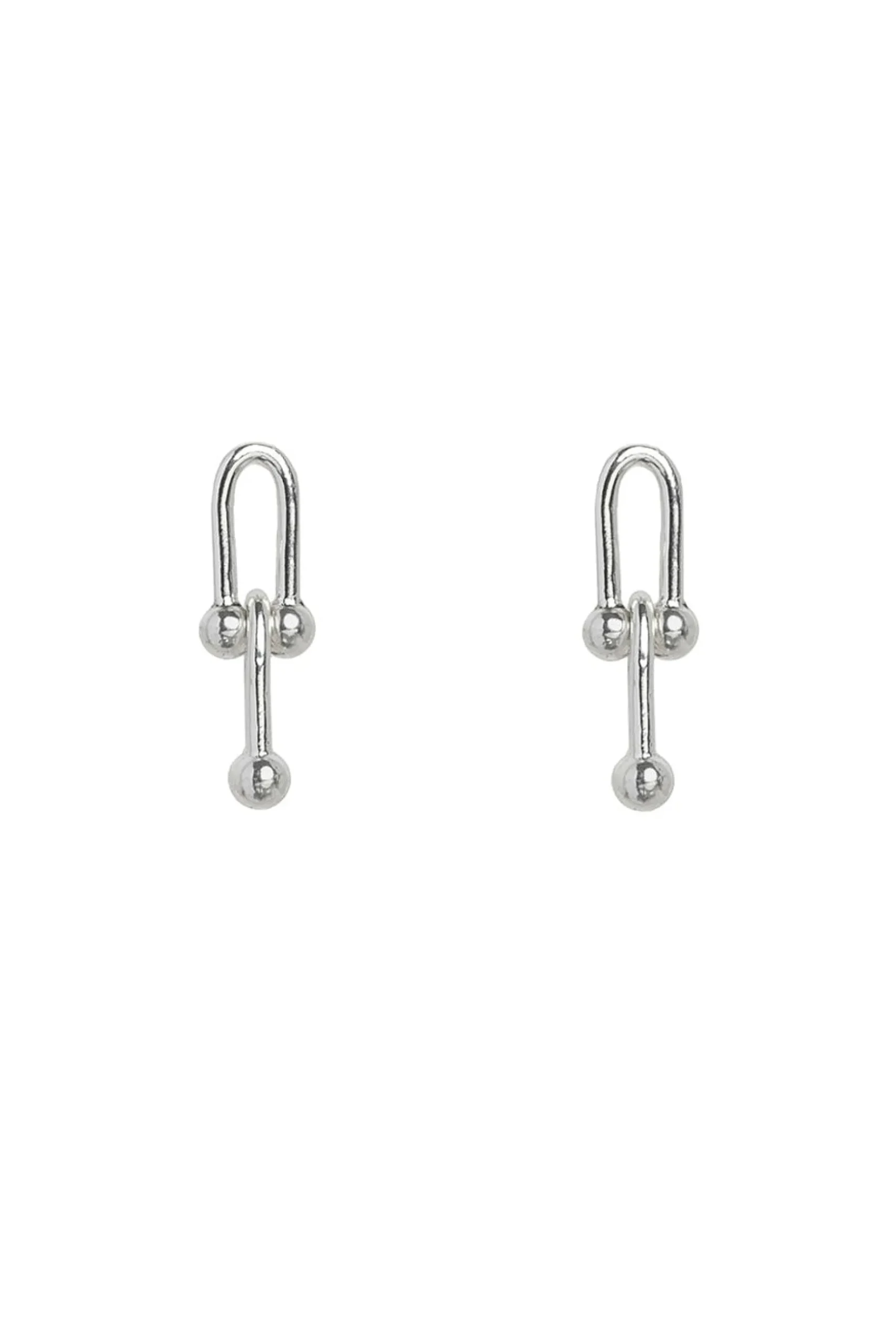 Earrings-HUSK Kitte Bond Earrings - Silver